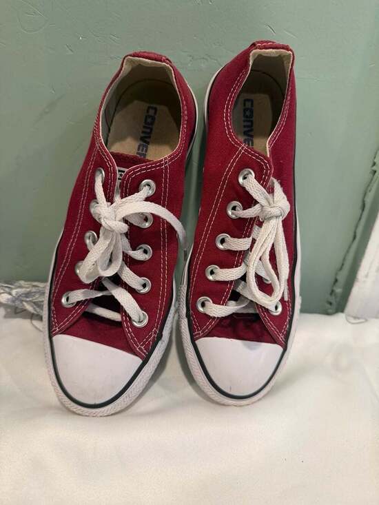 Converse Shoes - Converse Chuck Taylor All Star Low Top Maroon Sneakers
